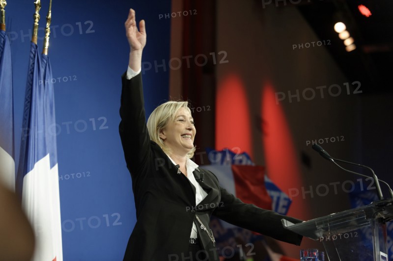 Premier tour de l'élection présidentielle 2012, QG de Marine Le Pen