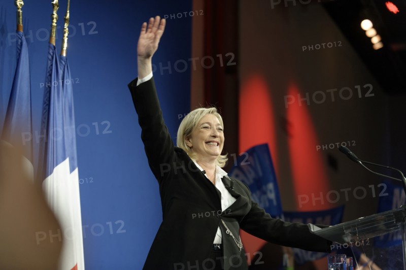 Premier tour de l'élection présidentielle 2012, QG de Marine Le Pen