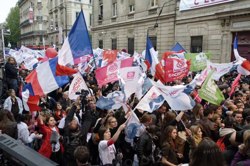 Victoire de François Hollande