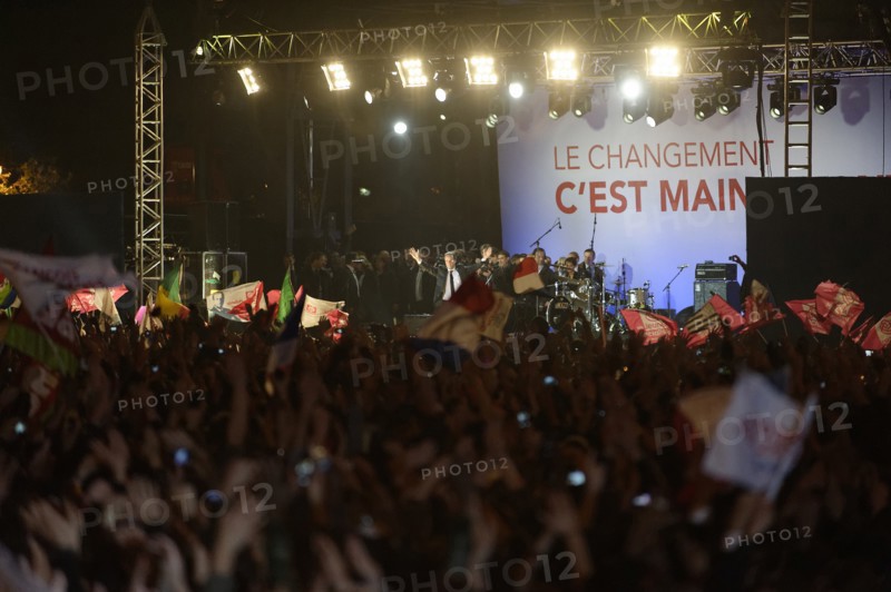 Victoire de François Hollande