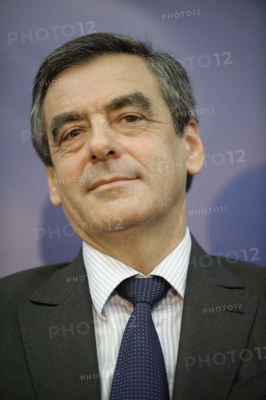 François Fillon candidat à  la présidence de l'UMP