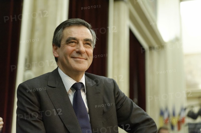 François Fillon candidat à  la présidence de l'UMP