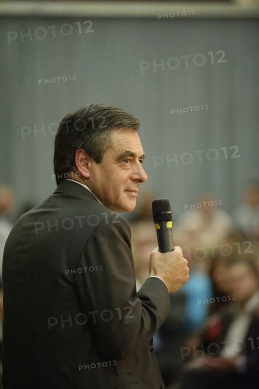 François Fillon candidat à  la présidence de l'UMP