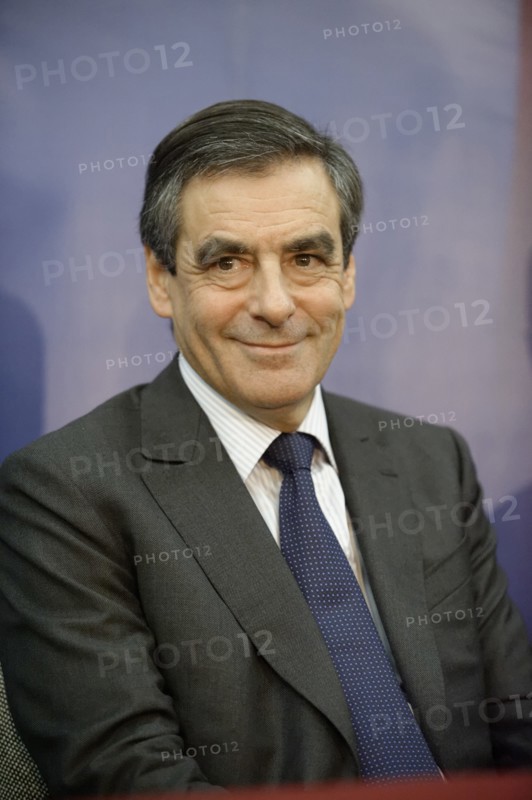 François Fillon candidat à  la présidence de l'UMP