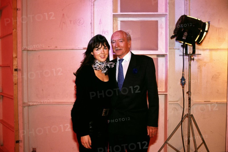 Eddie Barclay et sa femme Caroline