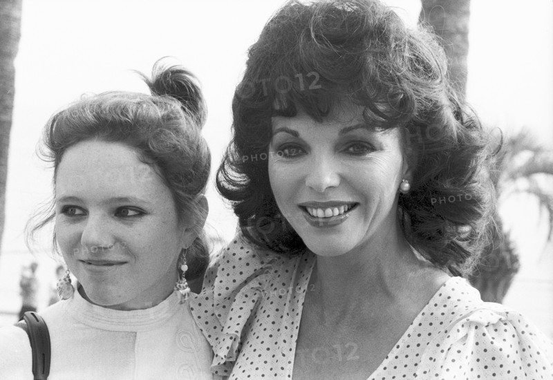 Joan Collins et sa fille Tara