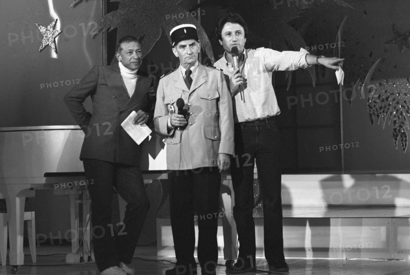Henri Salvador, Louis de Funès et Michel Drucker