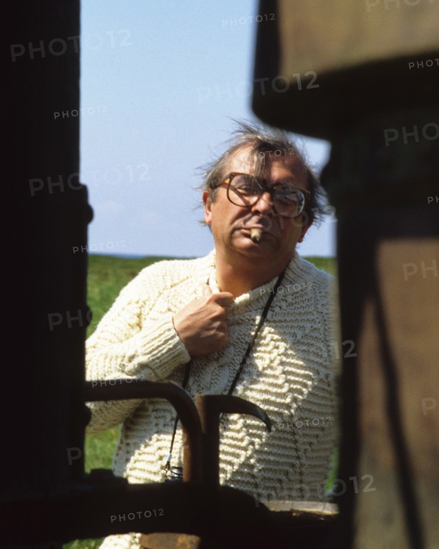 Claude Chabrol et son épouse Aurore