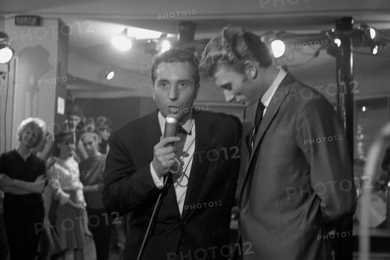 Johnny Hallyday et Albert Raisner