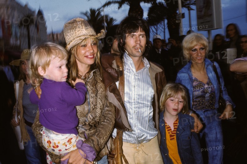 Keith Richards et Anita Pallenberg
