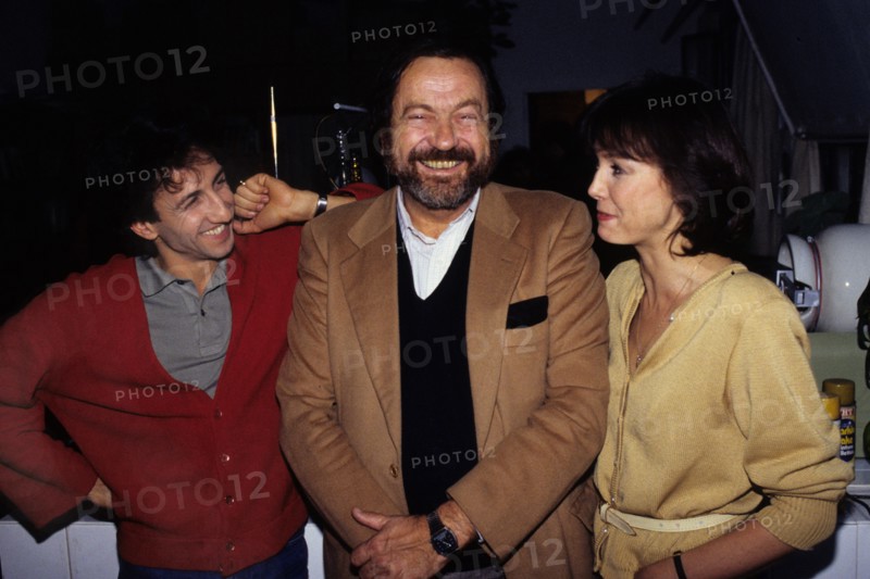 Richard Anconina, Robert Enrico et Sabine Azéma