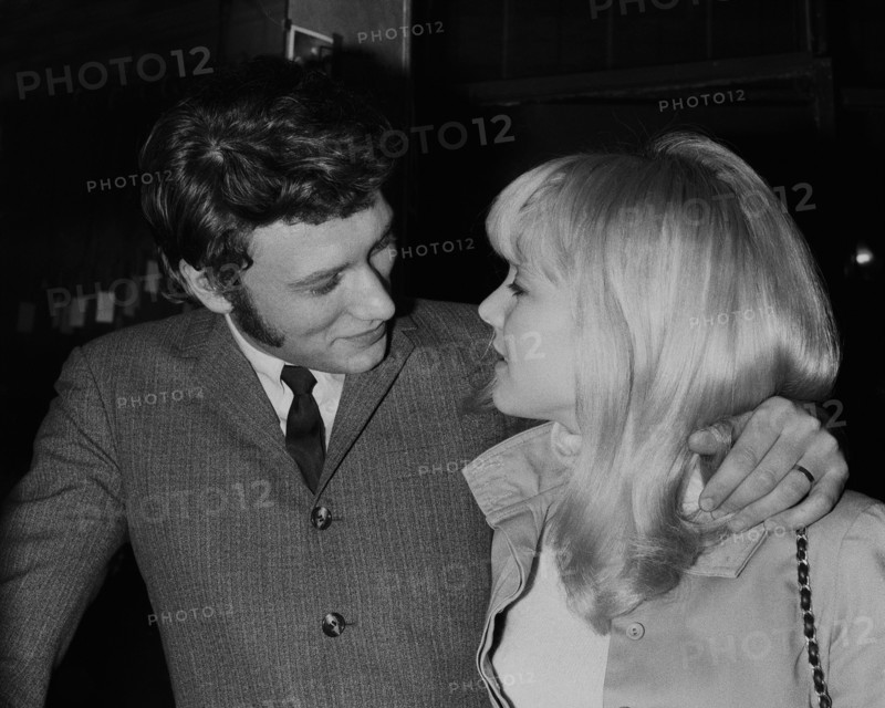 Johnny Hallyday and Sylvie Vartan