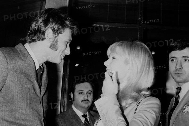 Johnny Hallyday and Sylvie Vartan