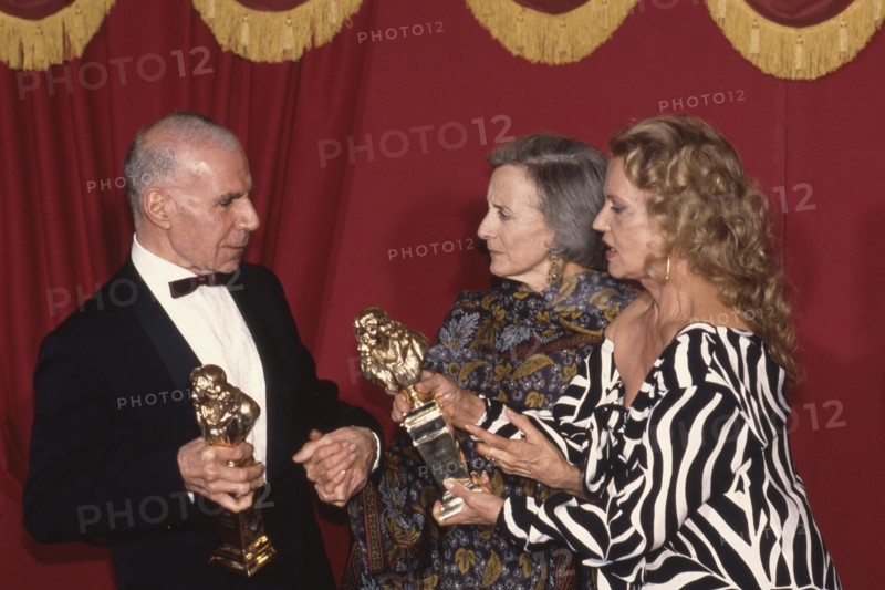 Jacques Dufilho, Suzanne Flon and Jeanne Moreau