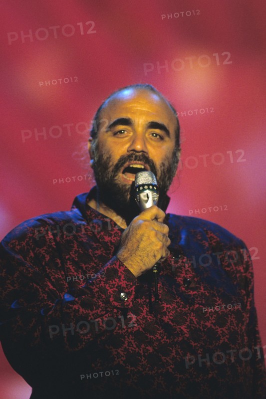 Greek singer Demis Roussos