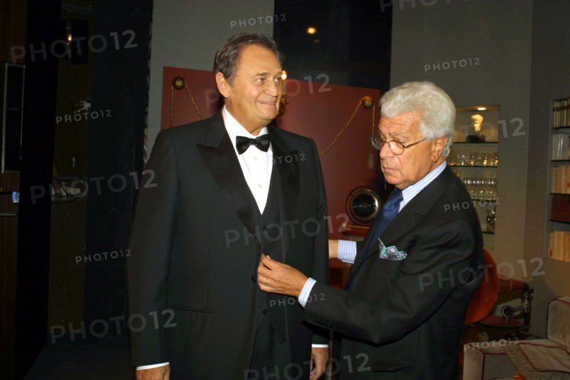 Roger Hanin et Francesco Smalto