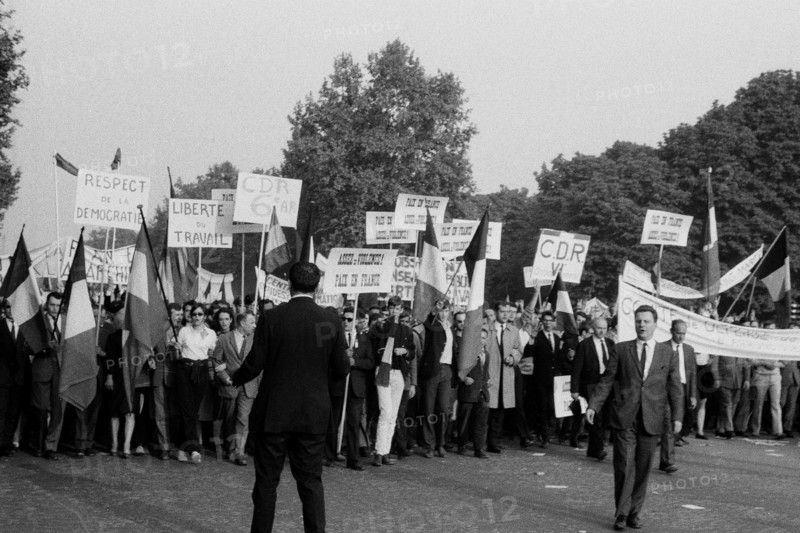 Manifestation gaulliste du 30 mai 1968