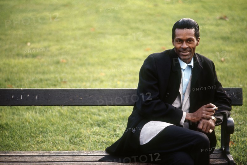 Chuck Berry dans son ranch, dans le sud des Etats-Unis
