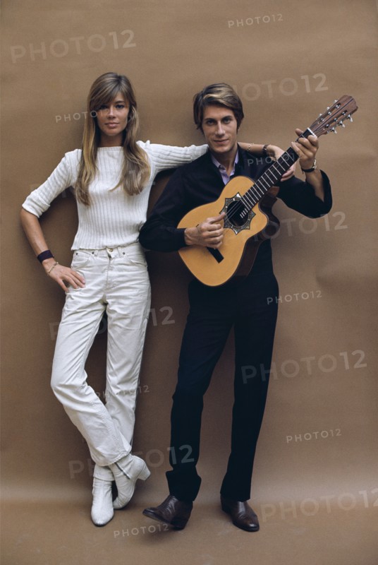 Françoise Hardy et Jacques Dutronc, 1967
