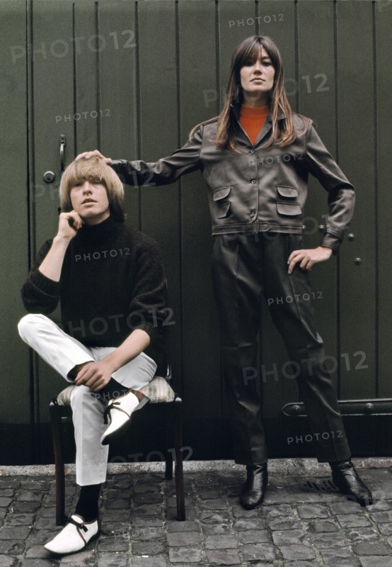 Françoise Hardy et Brian Jones, 1965