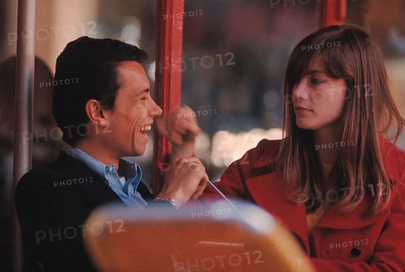 Françoise Hardy et Jean-Marie Périer, 1966