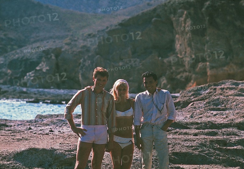 Johnny Hallyday, Sylvie Vartan et Jean-Marie Périer