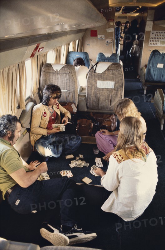 Keith Richards jouant au poker