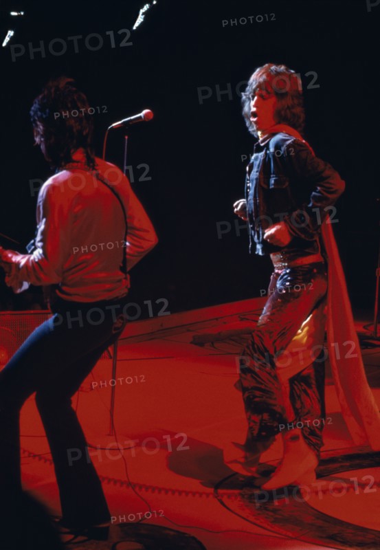 Mick Jagger sur scène, Etats-Unis