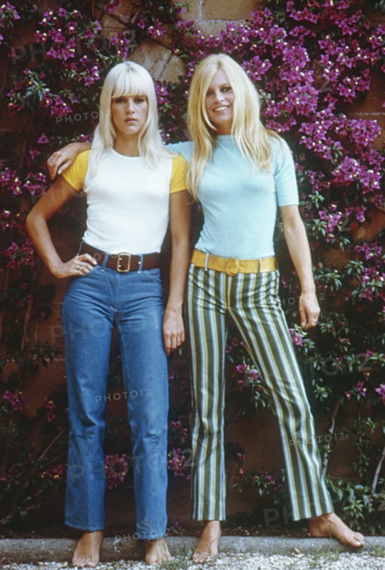 Sylvie Vartan et Brigitte Bardot, Rome
