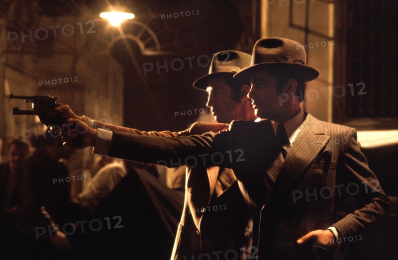 Jean-Paul Belmondo et Alain Delon dans le film Borsalino