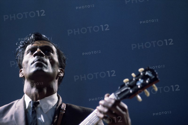 Chuck Berry en concert à Atlanta