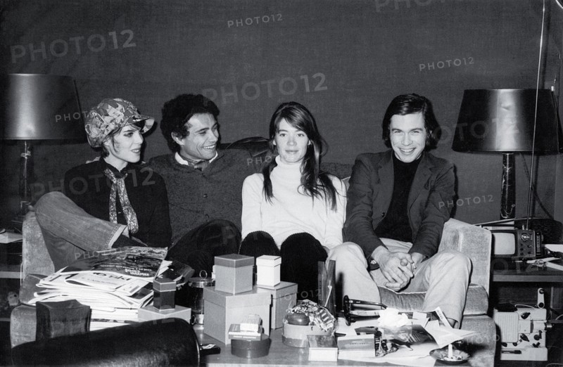 Dani, Jean-Marie Périer, Françoise Hardy, Jean-Paul Goude, 1966