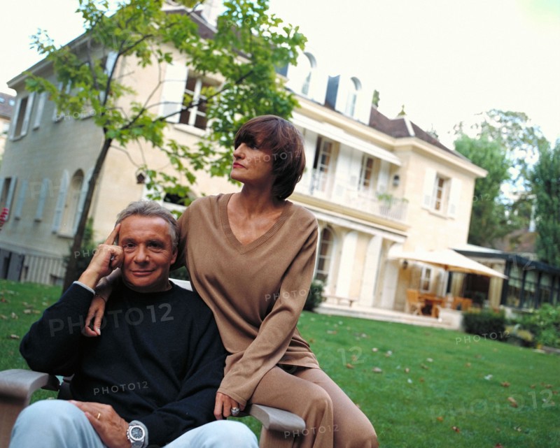 Michel Sardou et Anne-Marie Périer