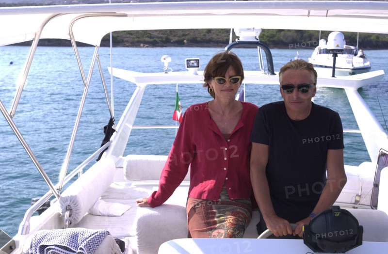 Michel Sardou et Anne-Marie Périer