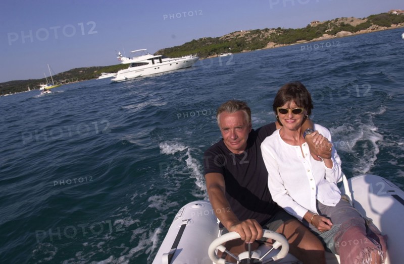Michel Sardou et Anne-Marie Périer