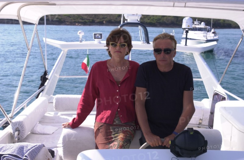 Michel Sardou et Anne-Marie Périer