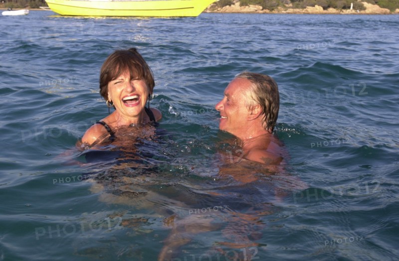 Michel Sardou et Anne-Marie Périer