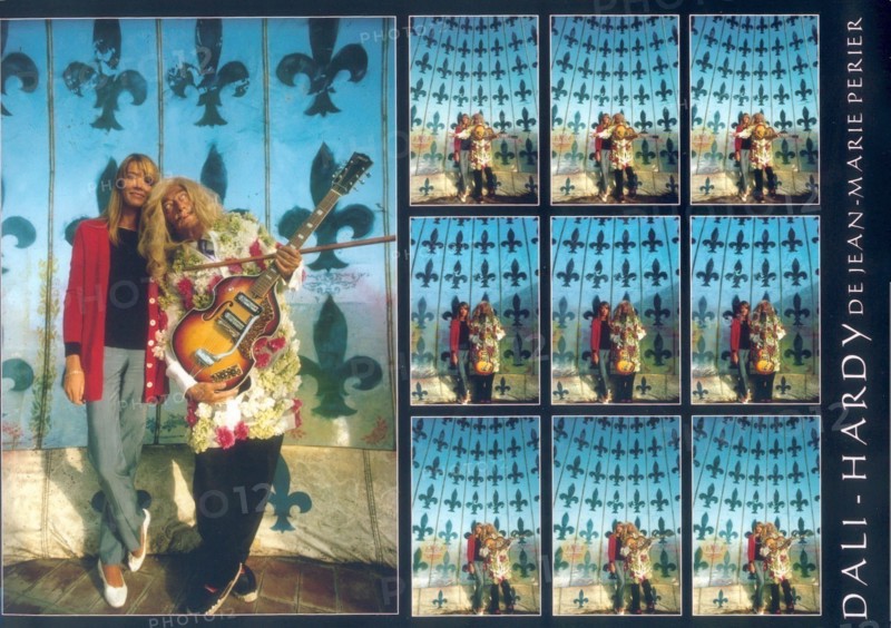 Françoise Hardy et Salvador Dali, 1968