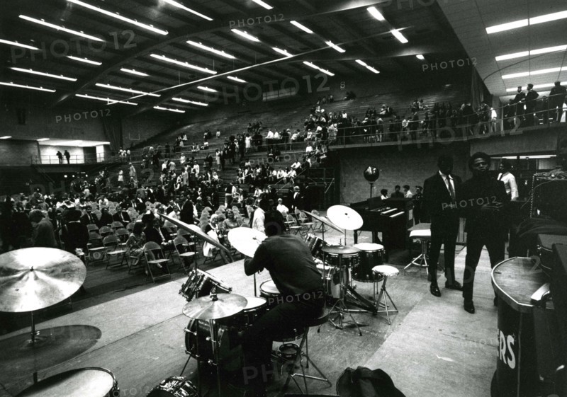James Brown en tournée en avril 1967