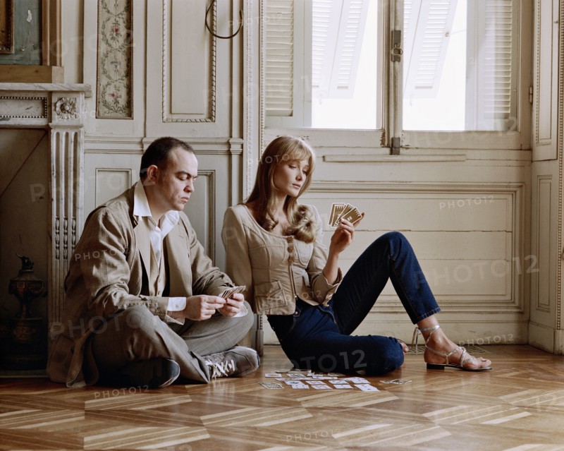 Christian Lacroix et Carla Bruni