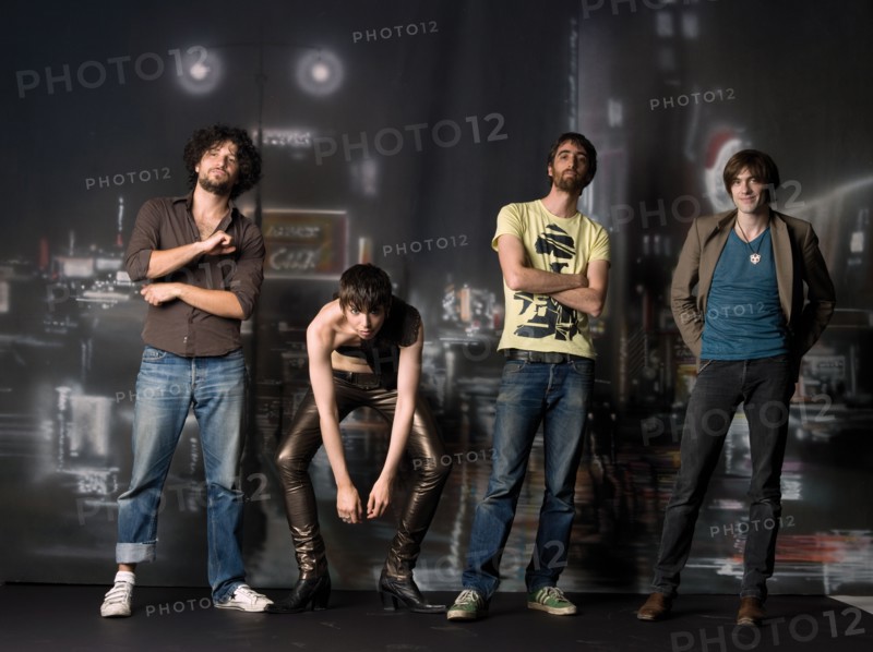 Mademoiselle K et son groupe