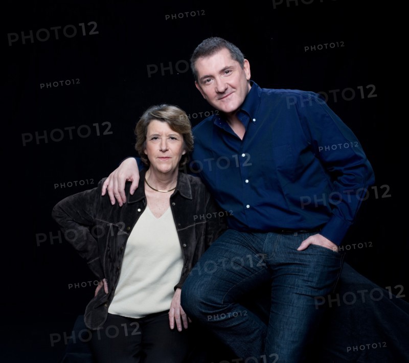 Arlette Chabot et Yves Calvi