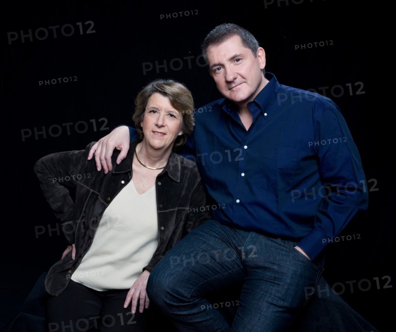 Arlette Chabot et Yves Calvi