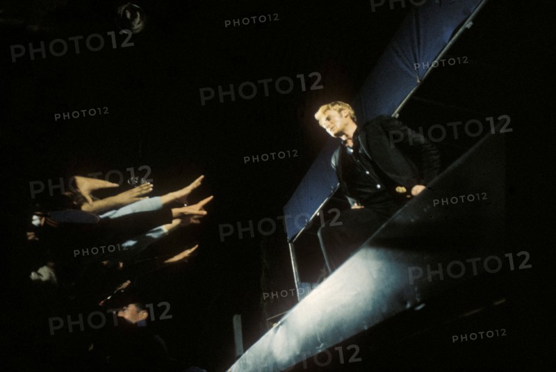 Johnny Hallyday sur scène