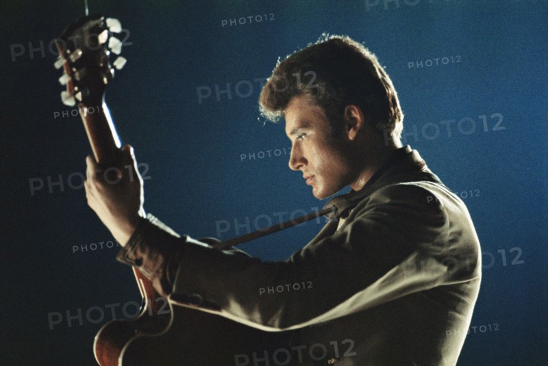 Johnny Hallyday sur scène