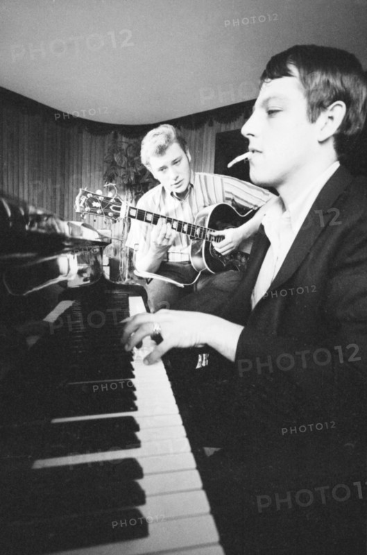 Johnny Hallyday et Eddie Vartan
