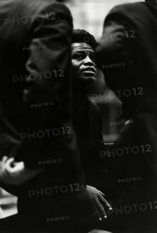 James Brown en tournée en avril 1967