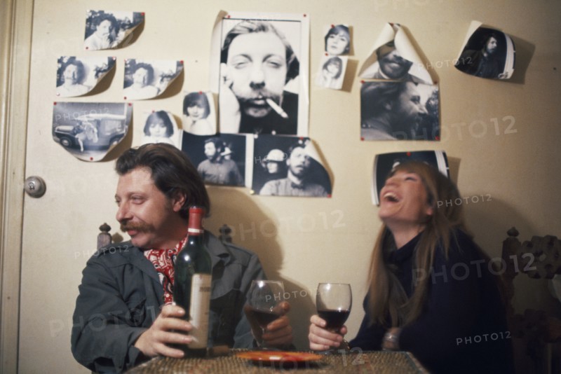 Françoise Hardy et Charles Matton, 1967