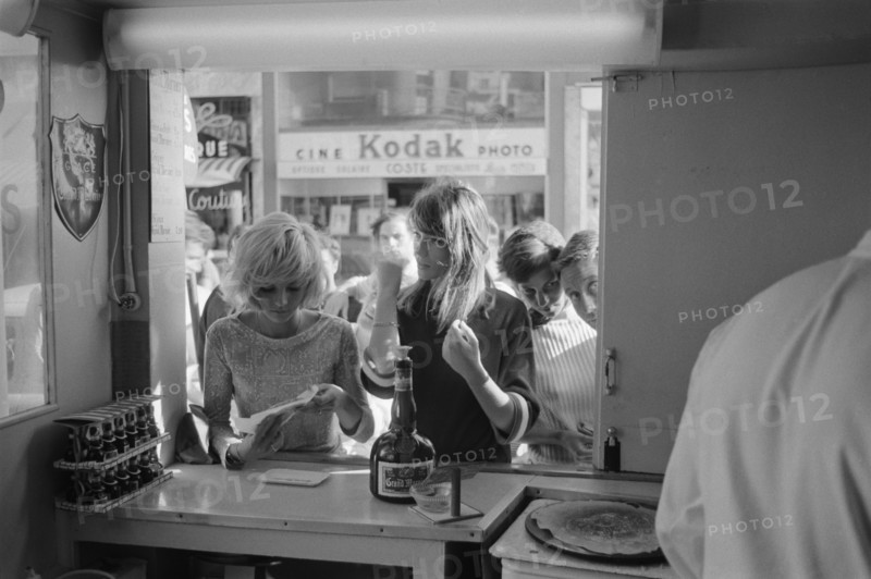 Sylvie Vartan et Françoise Hardy, 1963