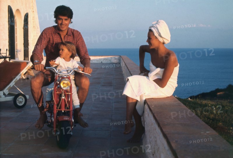 Alain Delon et son fils Anthony